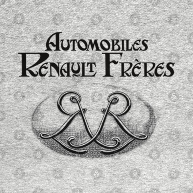 Vintage Renault Auto Logo by AlexBook